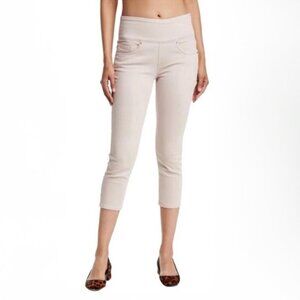 Spanx The Signature Cotton Blend Capri Beige Women 29